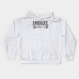 Forgive Overcome Transform Kids Hoodie